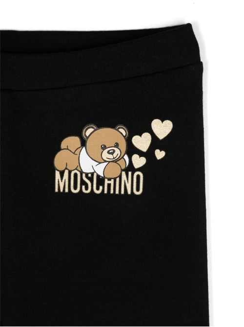 Leggings neonata orsetto MOSCHINO BABY | MCP032LBA1160100